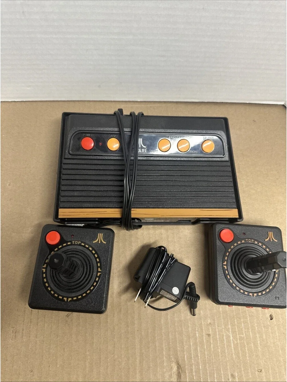 Atari Flashback 4 Classic Game Console Special Edition 76 Built-In Games Paddles